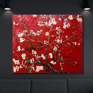 Vincent Van Gogh Almond Blossom Poster, Van Gogh Art,Van Gogh Canvas,Reproduction Print,Van Gogh Canvas,Gogh,Vincent Van Gogh ,Home Decor