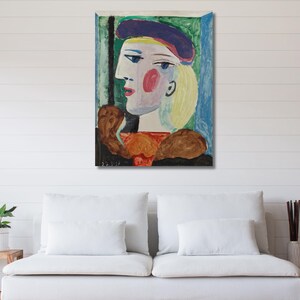 Pablo Picasso Canvas,Pablo Picasso,Picasso,Picasso Canvas Decor,Picasso Poster,Picasso Print,Modern Canvas Art,Gift For ideas,Home Decor Art
