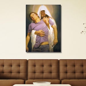 Jesus Painting Canvas Wall Art, Jesus Christ, Abstract Canvas Art,Modern Art Canvas, Christianity Art Canvas,Luxury Wall Decor,Home Decor