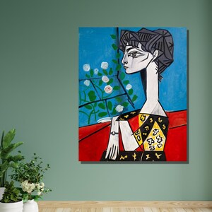 Picasso,Pablo Picasso Poster Print,Vintage Exhibition Poster print,Pablo Picasso Canvas Wall Art,Modern Wall Art Decor,Surrealism Wall art