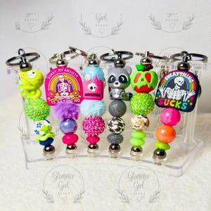 Perlen Schlüsselanhänger, Schlüsselanhänger, Geschenke für Mama, Silikon Schlüsselanhänger, Silikon Perlen Schlüsselanhänger, Perlen Schlüsselanhänger, Geschenke für Frauen, Lehrer Geschenke