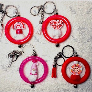 Muttertagsgeschenke, Schlüsselanhänger, Taschenbuchclip, Handtaschenclip, Silikon-Schlüsselanhänger, Silikonperlen-Schlüsselanhänger, Perlen-Schlüsselanhänger, Geschenke für Mama
