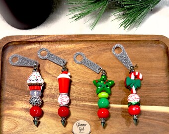 straw charm, tumbler straw charm, Stanley straw charm, Christmas Charms