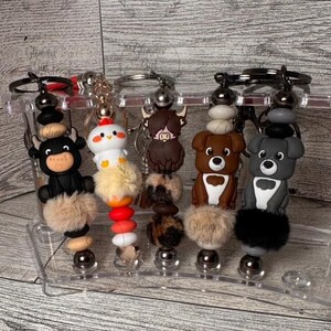 Perlen Schlüsselanhänger, Taschenbuchclip, Geschenk für Lehrer, Schlüsselanhänger, Taschenbuchclip, Geschenk für Sie, Schlüsselanhänger