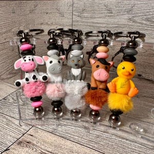 Perlen Schlüsselanhänger, Schlüsselanhänger, Taschenbuchclip, LEHRER Geschenke, Silikon Schlüsselanhänger, Silikon Perlen Schlüsselanhänger, Geschenke für Frauen
