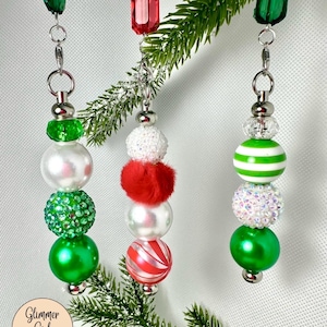 Ornaments, Holiday ornaments, cute ornaments, Christmas ornaments, Christmas tree ornaments, beaded ornaments, Christmas gifts