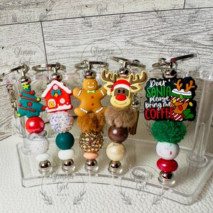 Schlüsselanhänger, Taschenbuchclip, Taschenbuchclip, Silikon Schlüsselanhänger, Silikon Perlen Schlüsselanhänger, Perlen Schlüsselanhänger, Geschenke für Mama, LEHRER Geschenke, GESCHENKE