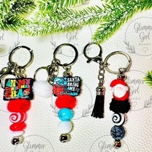 Schlüsselanhänger, Taschenbuchclip, Taschenbuchclip, Silikon Schlüsselanhänger, Silikon Perlen Schlüsselanhänger, Perlen Schlüsselanhänger, Geschenke für Mama, LEHRER Geschenke, GESCHENKE