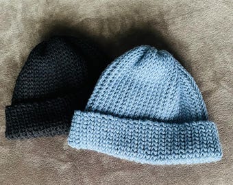 Crochet Pattern Toque/Beanie - Size Inclusive (Baby, Toddler, Child, Teen, Woman, Man), PDF Download, Crochet Hat