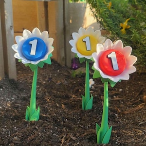 Pikmin-inspirierte Pellet-Blumenfiguren – 3D-gedruckt