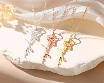 Personalized Graduation Necklace with Graduate's Name, Custom grad necklace, Graduation Gift, Name Pendant Grad Cap Jewelry for Her