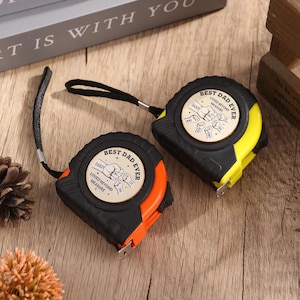 Love Beyond Measure Tape Measure, Fathers Day Gift, No One Measures Up Personalized Tape Measure, Best Dad Ever, DIY Tool Gift for Dad