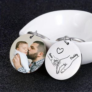 Cadeaux personnalisés pour papa, porte-clés personnalisé avec noms d&#39;enfants, porte-clés pour papa, cadeau d&#39;anniversaire pour papa, cadeau pour nouveau papa, cadeau pour la fête des pères papa et grand-père