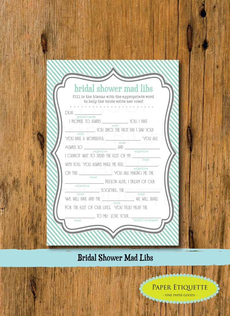 Stag and Doe Party Bride To Be Game Wedding Shower Game INSTANT DOWNLOAD Bridal Shower Game Bachelorette Game Bride Game
