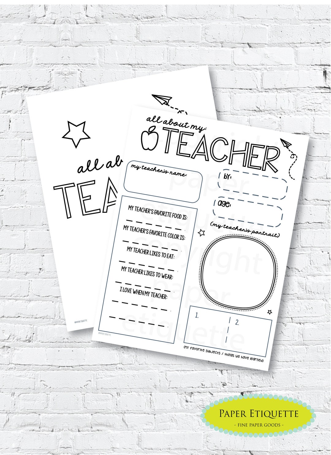 Teacher Appreciation Printable, Teacher Gift, Thank You Coloring Page ...