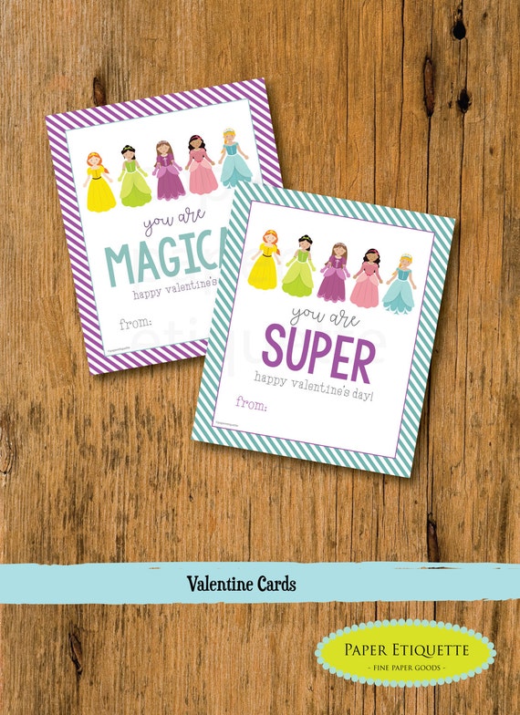 kid valentines day cards preschool valentine princess valentine childrens valentine princess girl valentine classroom valentines valentines day cards preschool