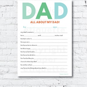 All About My Pops Printable Pops Father's Day Gift Print Your Own ...