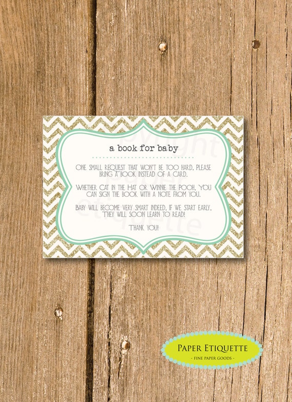 Items similar to INSTANT UPLOAD Baby Shower Game "Book for the Baby