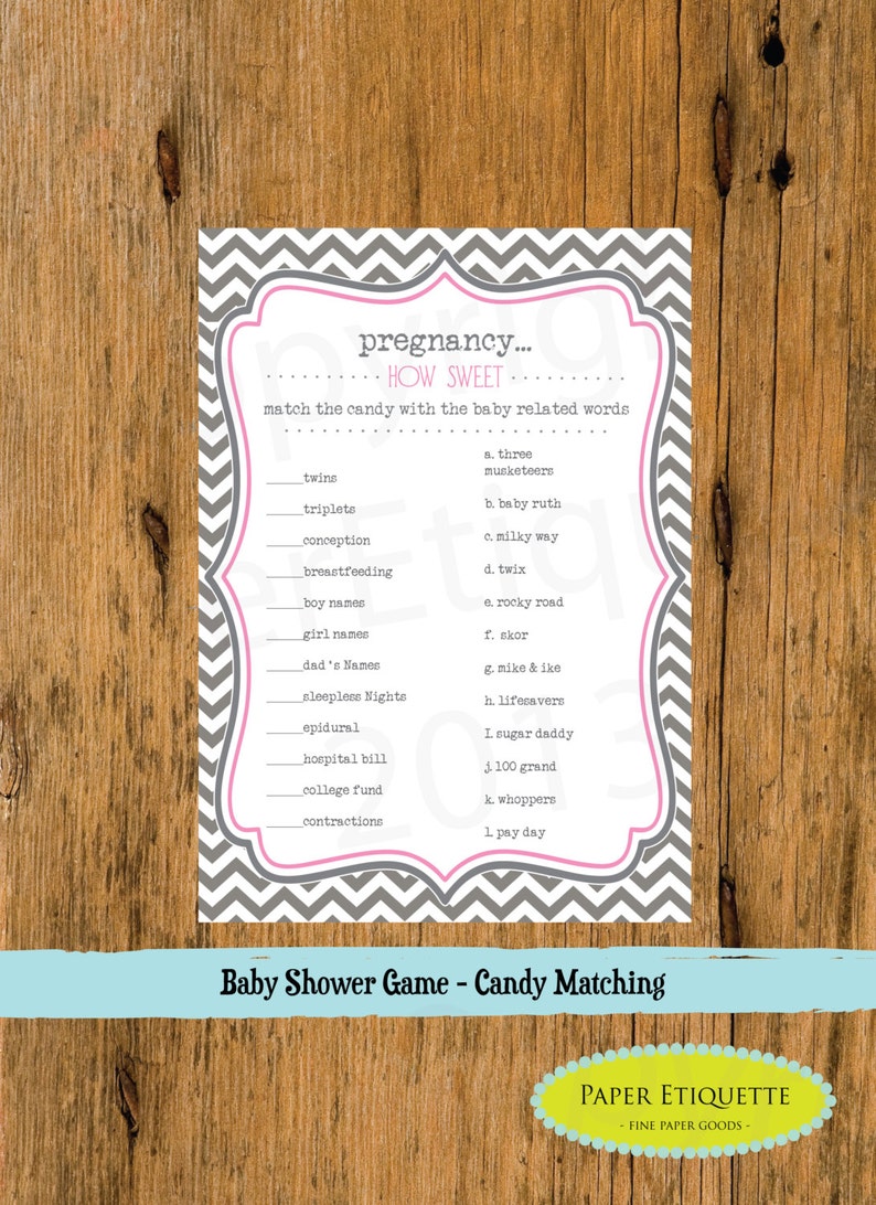Diaper Raffle Game Pink Baby Shower Game Baby Shower Games Diaper Raffle Pink and Gray INSTANT UPLOAD Baby Shower Pink Diaper Raffle
