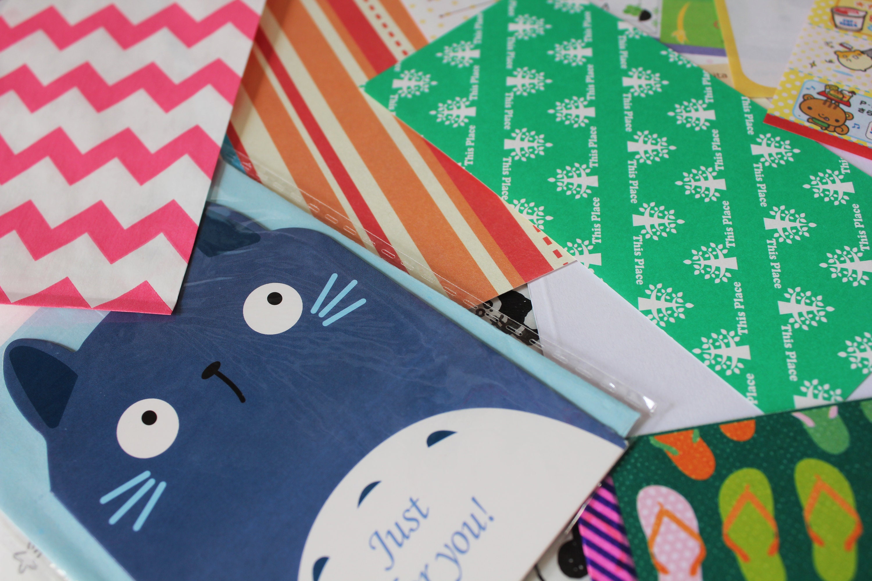 Japanese Stationery Set Cute Small Sundry Stationery I Etsy