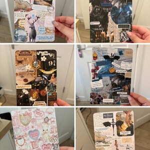 Custom Kindle Insert / book theme / Kindle Insert/ /Kindle Insert (Physical) / Kindle Aesthetic / Clear Case Insert / Kindle Stickers image 3