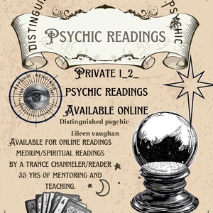 online medium/tarot reading