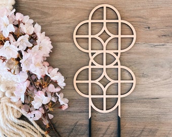 House Plant Trellis stake teacher appreciation gift Mother’s Day plant marker house plant decor climbing plants support garden style