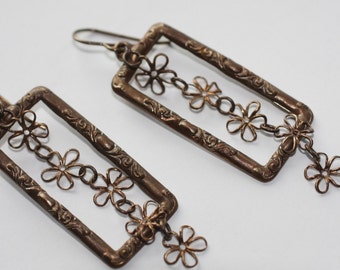 Delicate Flower Earrings