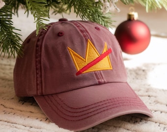 Embroidered No Kings in America Cotton Hat, Anti Trump, Political Cap