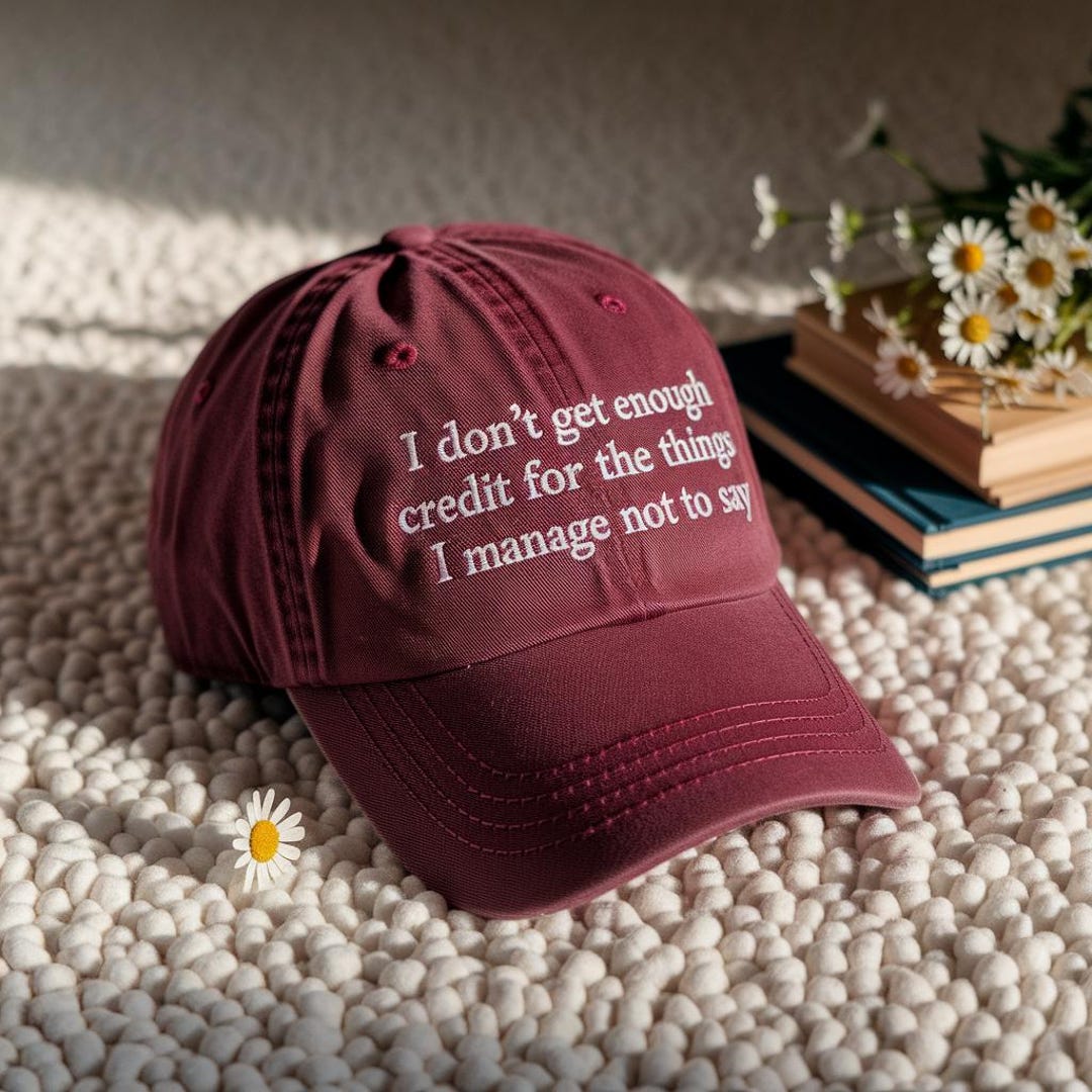 Sarcastic Embroidered Hat, Adult Humor, Talkative Person Cap - Etsy