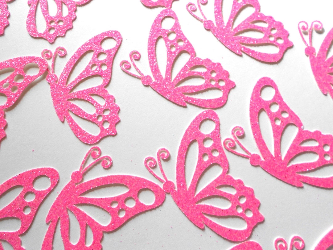 Butterfly Paper Die Cut Out (24 Pieces) Scrapbooking, Kids Crafts ...