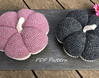 NEW PATTERN - Bicolor Modern Pumpkin - Crochet - DIY - Holiday Pattern