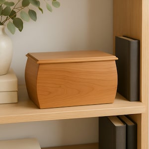 Benton Cherry Wood Large Adult Urn