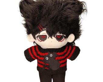 Bear Boy Doll with Handmade Sweater 20cm Plush