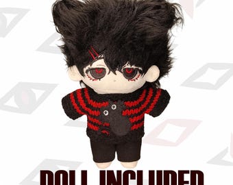 Bear Boy Doll with Handmade Sweater 20cm Plush