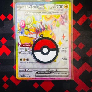 Tokens de habilidade de Pokébola com tema Pokémon personalizados – Contadores de jogo exclusivos para jogadores de jogos de cartas colecionáveis