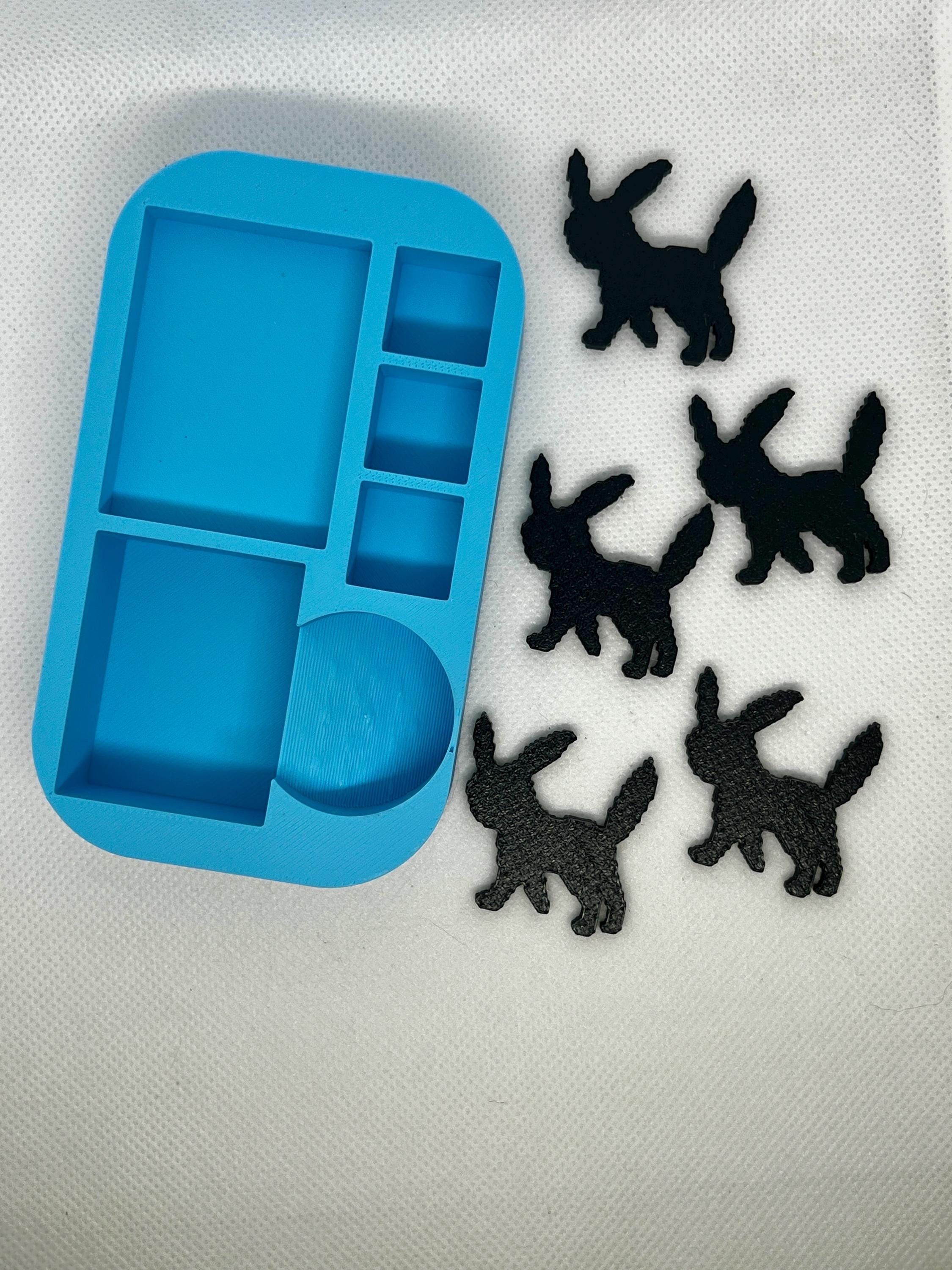 Organizzatore per mini scatole di latta Pokémon TCG / Custodia e protezione per giochi di carte collezionabili per giocatori