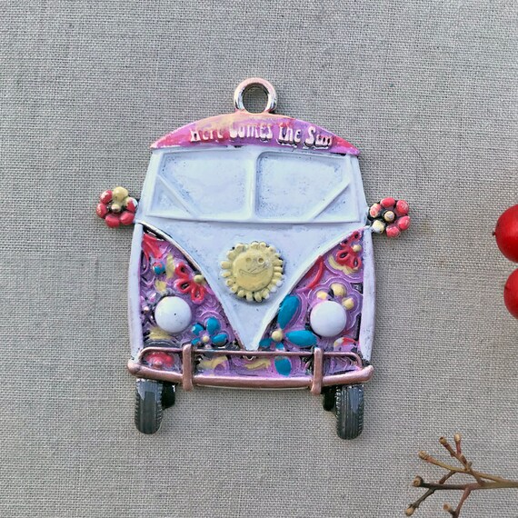 pink hippie van