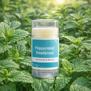 Pepparmyntadeodorant, naturlig antiperspirant