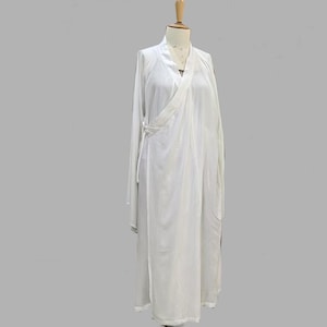 Lös passformad rayon Hanfu-klänning - Extra långa ärmar