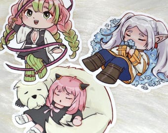 Chicas de anime lindas / Pegatinas