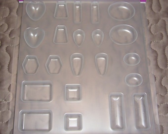 Easy Cast Resin Jewelry Mold with 11 shapes