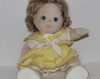 Mattel 1985 My Child Doll with Blonde Hair and Blue Eyes
