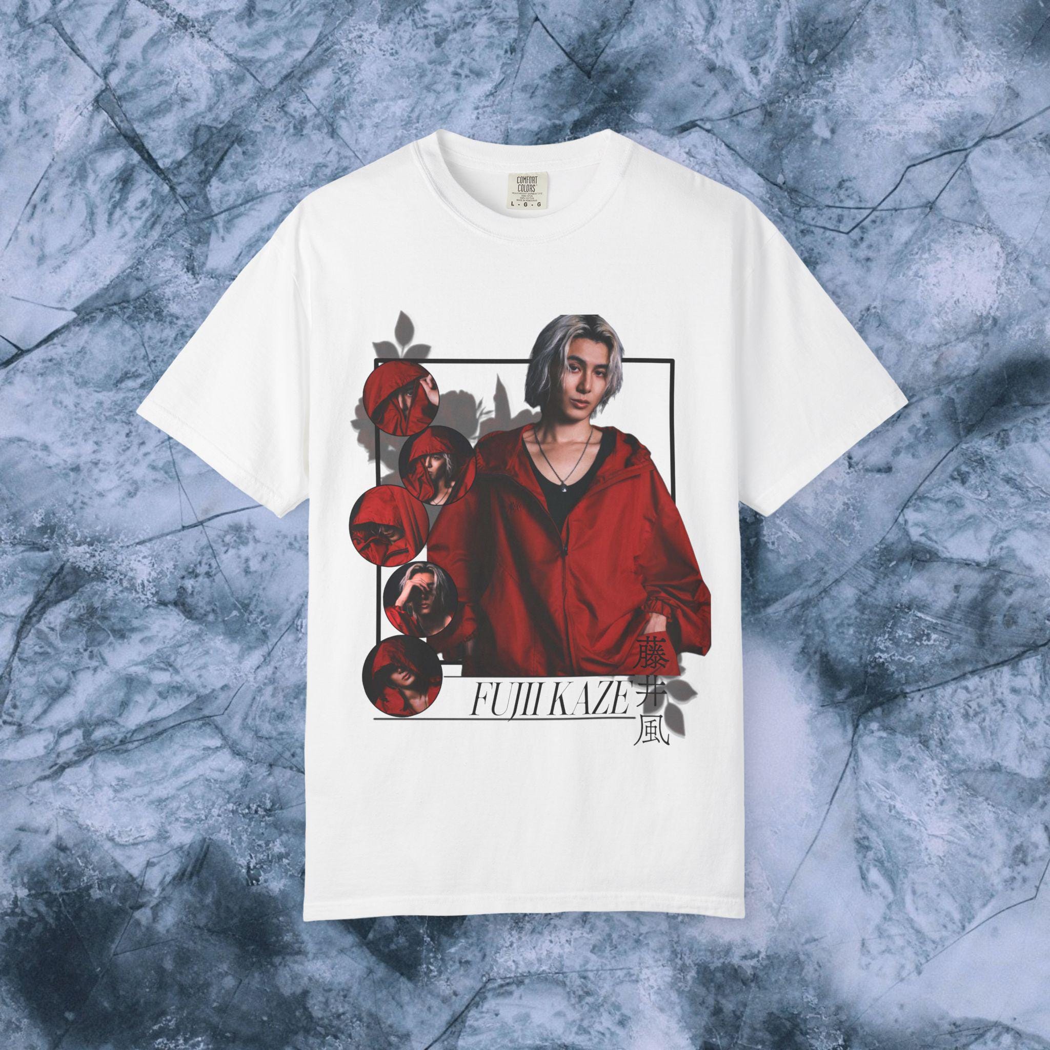 Best of Fujii Kaze Tシャツ pink Kaze Msize il_fullxfull.5236535364_t1nq.jpg