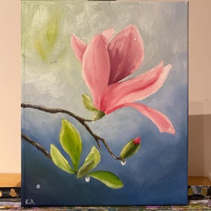 oil painting flowers
