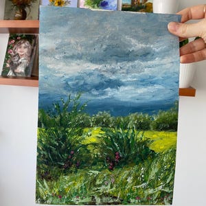 oil painting &quot;summer&quot;