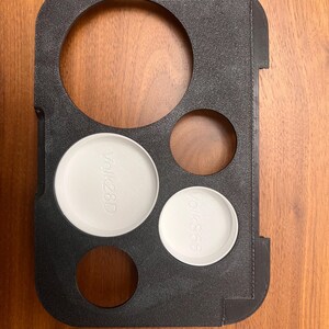 Personalisierter 3D-gedruckter Einsatz für Volk Large Lens Case (Nur Einsatz; Enthält den Koffer nicht) CustomHolder+Cushion
