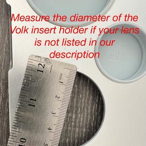 Personalisierter 3D-gedruckter Einsatz für Volk Large Lens Case (Nur Einsatz; Enthält den Koffer nicht) Bild 8