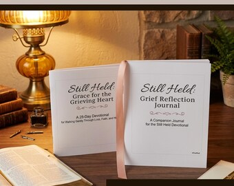 キリスト教の悲しみを癒すための祈りの日記セット｜28日間の癒しのワークブック（デジタルダウンロード）