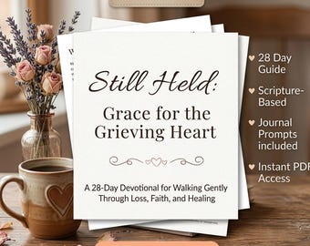 Devocional cristiano de 28 días para el duelo (PDF imprimible)